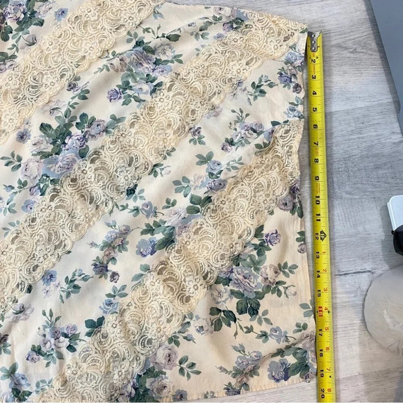 Entro Boho Floral Lace Kimono Open Flowy Cardigan S/M - Picture 8 of 15